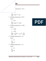 Bank Soal Matematika Industri