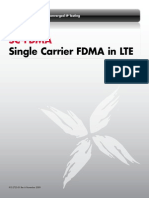 SC-FDMA  in LTE