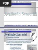 Avaliacao Sensorial, Funcao Motora, Coordenacao e Marcha