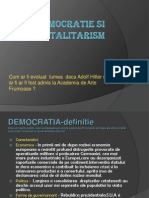 Despre Democratie Si Totalitarism