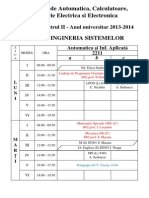 Facultatea de Automatica, Calculatoare, Inginerie Electrica Si Electronica