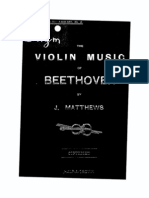 Violin Music of Beethoven