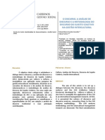 Análise Do Discurso PDF