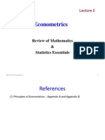 Statistics Review