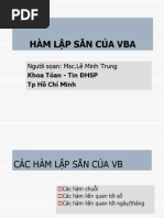 Tai Lieu Function VBA Excel