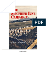 The Siegfried Line Campaign - WW2