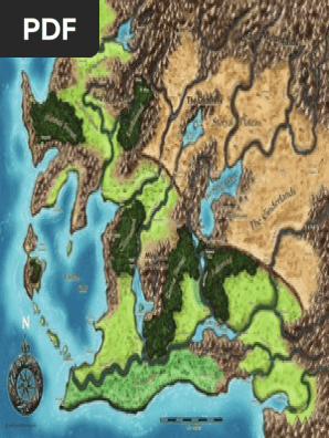 Pathfinder Map Of Varisia Pathfinder - Cotct - We - Map Of Varisia | Pdf