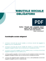 Contributii Sociale Obligatorii