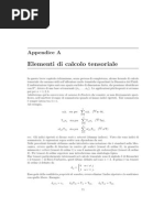 Calcolo Tensoriale