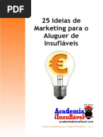 25 Ideias de Marketing Para o Aluguer de Insuflaveis