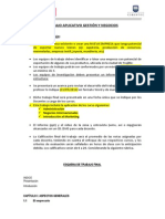 Esquema Trabajo Aplicativo (Gestión y Negocios)