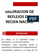 Valoracion de Reflejos Del Recien Nacido