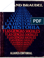 25352949 Braudel F La Historia y Las Ciencias Sociales 1968