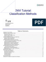 Classification Methods ENVI-laura