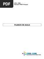 Planos de Aula