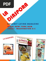 La Diaspora Magazine Power Point. 