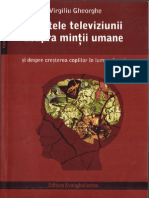 127445467 Virgiliu Gheorghe Efectele Televiziunii Asupra Minţii Umane