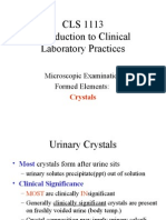 CLS 1113 Introduction to Clinical Laboratory Practices