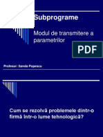 Subprogram e