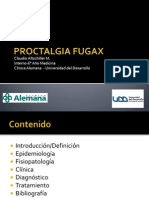 Proctalgia fugax guía diagnóstica y tratamiento