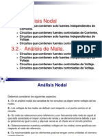 Unidad 3 Análisis de Nodos y Mallas DC