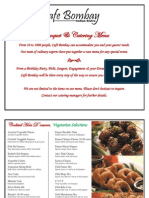 2011 Catering Menu