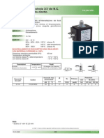 Elettrovalvola 3/2 Vie N.C. Comando Diretto: Presentazione