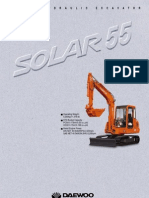 Daewoo Excavadora Hidráulica Solar CS55