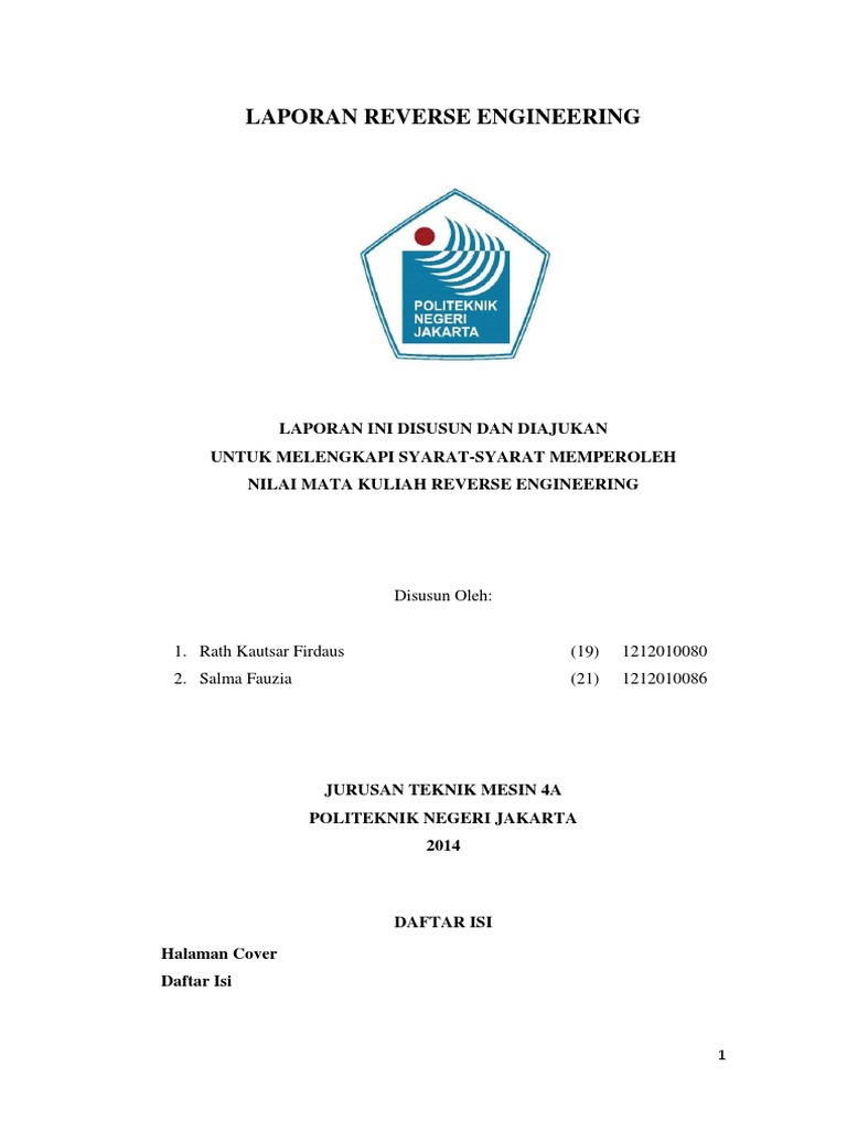 Laporan Praktikum Reverse Engineering 3D | PDF