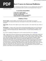 Choke Constriction and Pellet Patterns | PDF | Ballistics | Flight