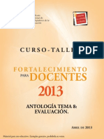 Tema 8 Antologia 2013