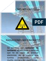 Radiaciones No Ionizantes