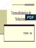 Termodinamica de Soluciones