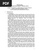Download Proposal Lomba Masamper dan Menulis Cerita Rakyat Nusa Utara 2014 by Sem Muhaling SN227528975 doc pdf