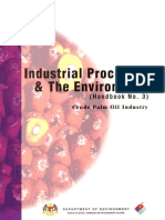 Industrial Process and The Environment - Crude Palm Oil Industry