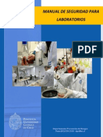 Manual de Seguridad Para Laboratorios (Actualizado)