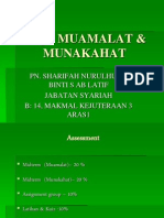 Fiqh Muamalat & Munakahat