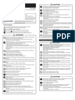 Caution: Dpu-414 Thermal Printer Safety Precautions