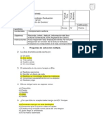 Control de Lectura El Cepillo de Dientes