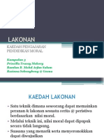 Nyanyian & Lakonan