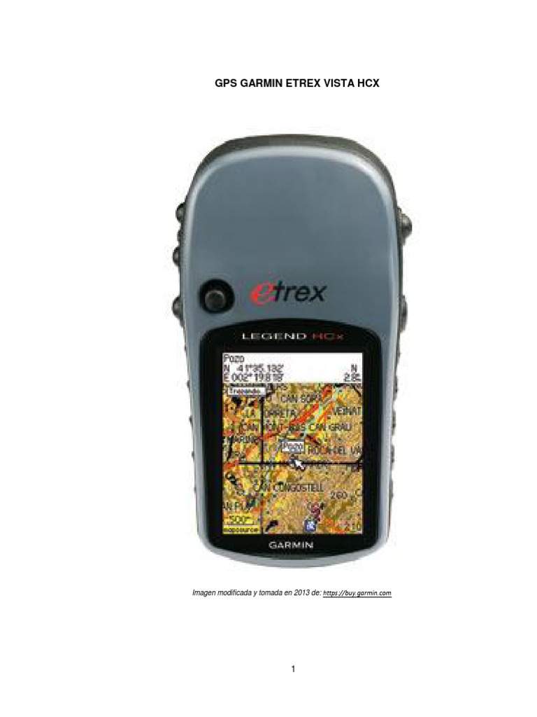 Gps Garmin Etrex Vista Hcx Global Positioning System Compass