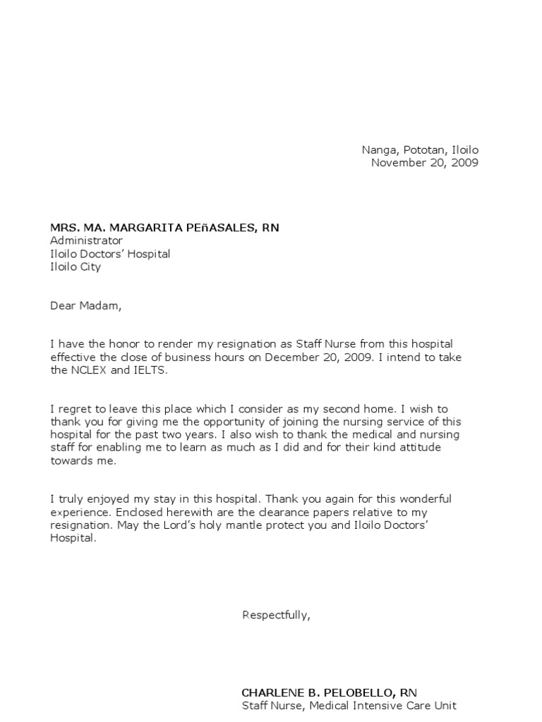 respectfully sign with letter Letter Resignation