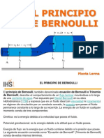 El Principio de Bernoulli