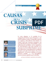 Causas Crisis Subprime