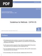 Catia V5 Guidelines