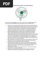 Download Jenis jenis kerusakan Pada kipas angin dan cara memperbaikinyadocx by purwakerta SN227546607 doc pdf