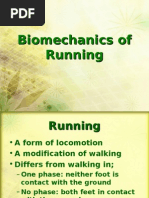 Bio Mechanics of Running