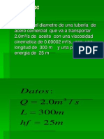 Calculo de Diametro