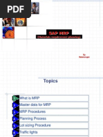 Sap PP Production Planning MRP Overview | PDF