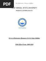 Download Bsc Electronics  Honours  Syllabus by siddhartharay007 SN22754725 doc pdf